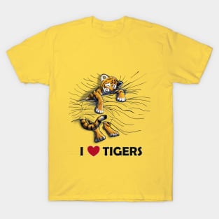 I love tigers T-Shirt